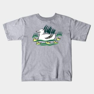 Ducks in a lake Kids T-Shirt